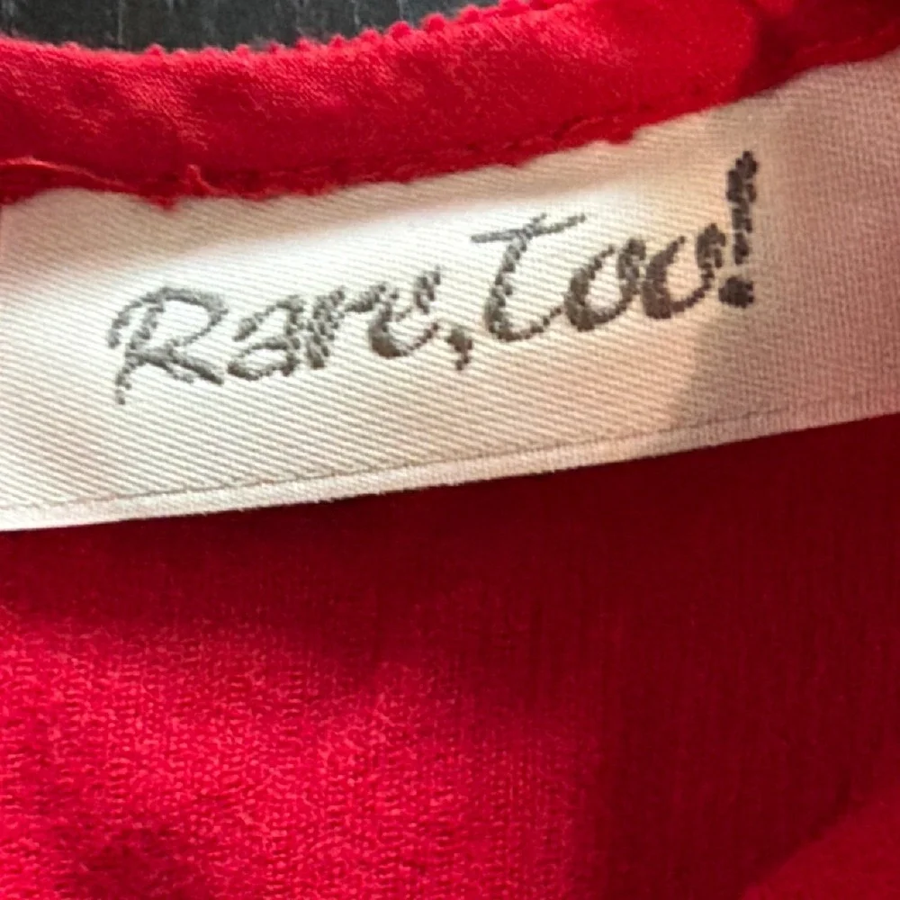 Rare Too! Girls Red Polka Dot Scottie Dog Corduroy Jumper Dress 3T
